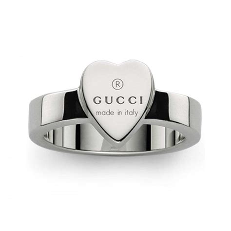 gucci heart ring blue|Gucci heart bracelet with trademark.